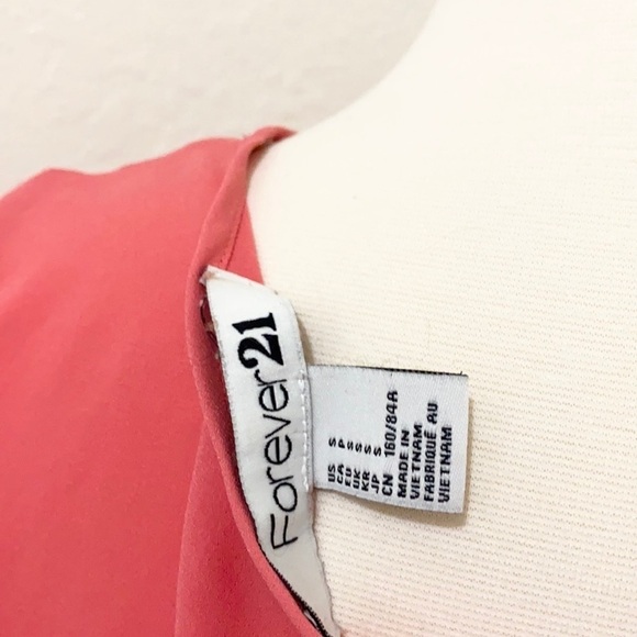 Forever 21 Blouse (pink/salmon color) - Picture 7 of 7
